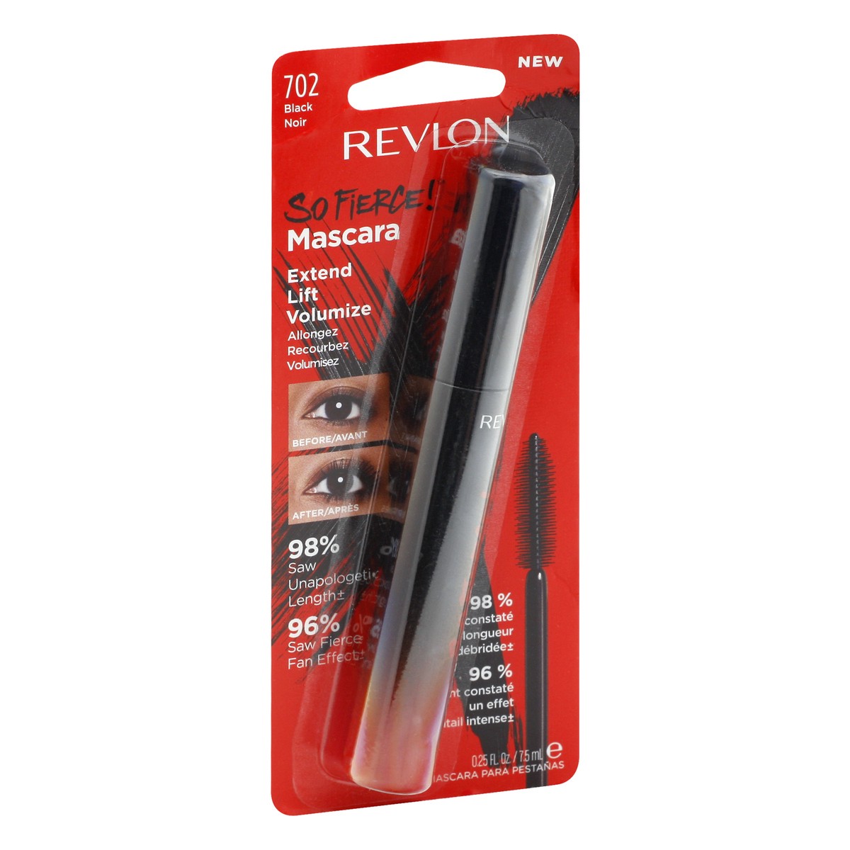 slide 8 of 9, Revlon Black 702 Mascara 0.25 oz, 0.25 oz