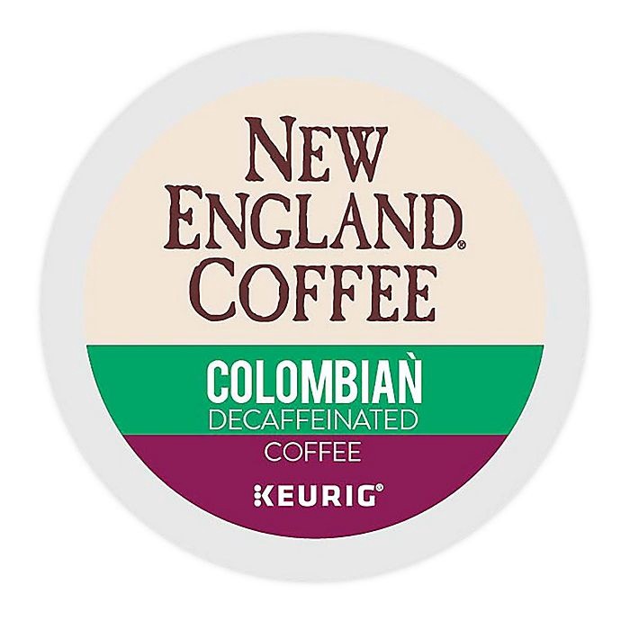 slide 1 of 3, New England Coffee Colombian Decaf Keurig K-Cup Pods, 24 ct