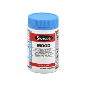 slide 1 of 1, Swisse St. John's Wort Mood Tablets, 50 ct