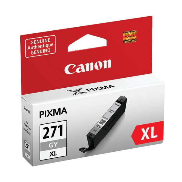 slide 2 of 3, Canon Cli-271Xl High-Yield Gray Ink Tank (0340C001), 1 ct