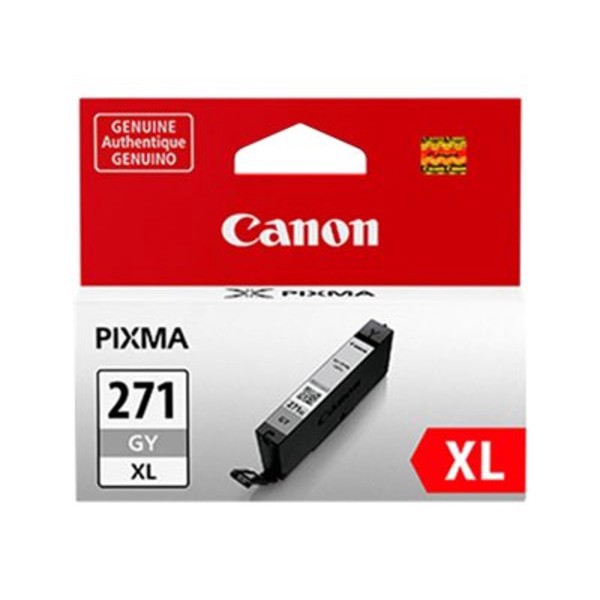 slide 3 of 3, Canon Cli-271Xl High-Yield Gray Ink Tank (0340C001), 1 ct