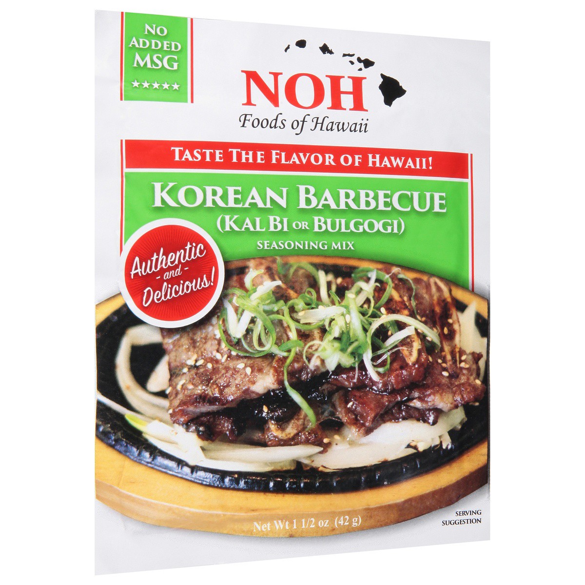 slide 2 of 9, NOH Korean Barbeque (Kal Bi) Seasoning Mix, 1.5 oz