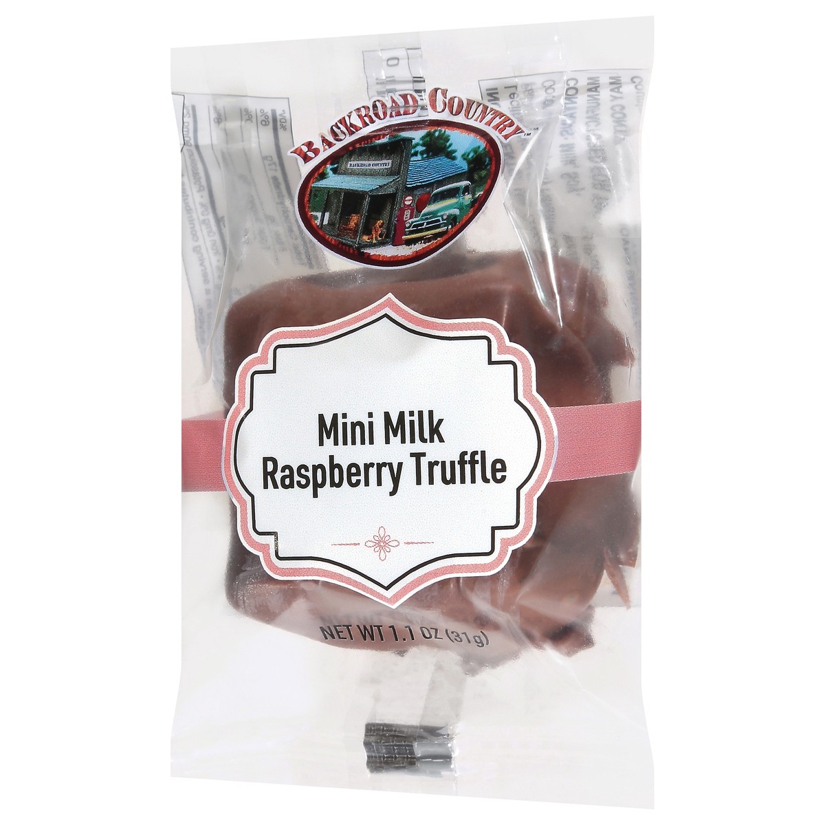 slide 2 of 4, Backroad Country Milk Raspberry Truffle Mini 1.1 oz, 1 oz