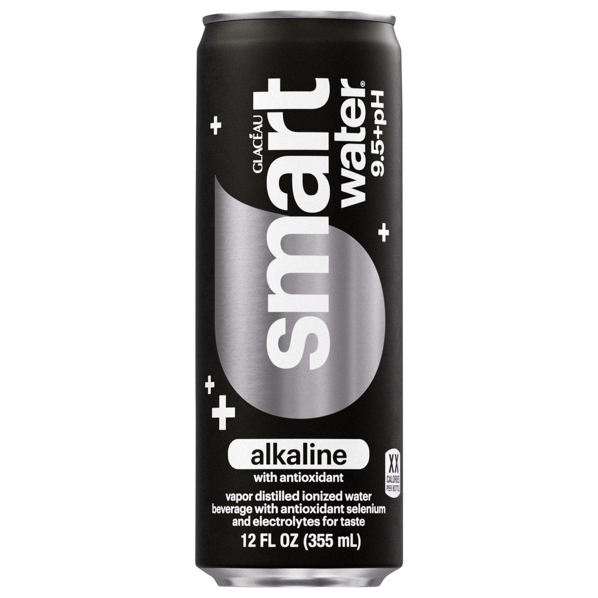 slide 1 of 11, Glaceau Smartwater Alkaline With Antioxidant Can, 12 fl oz, 12 oz