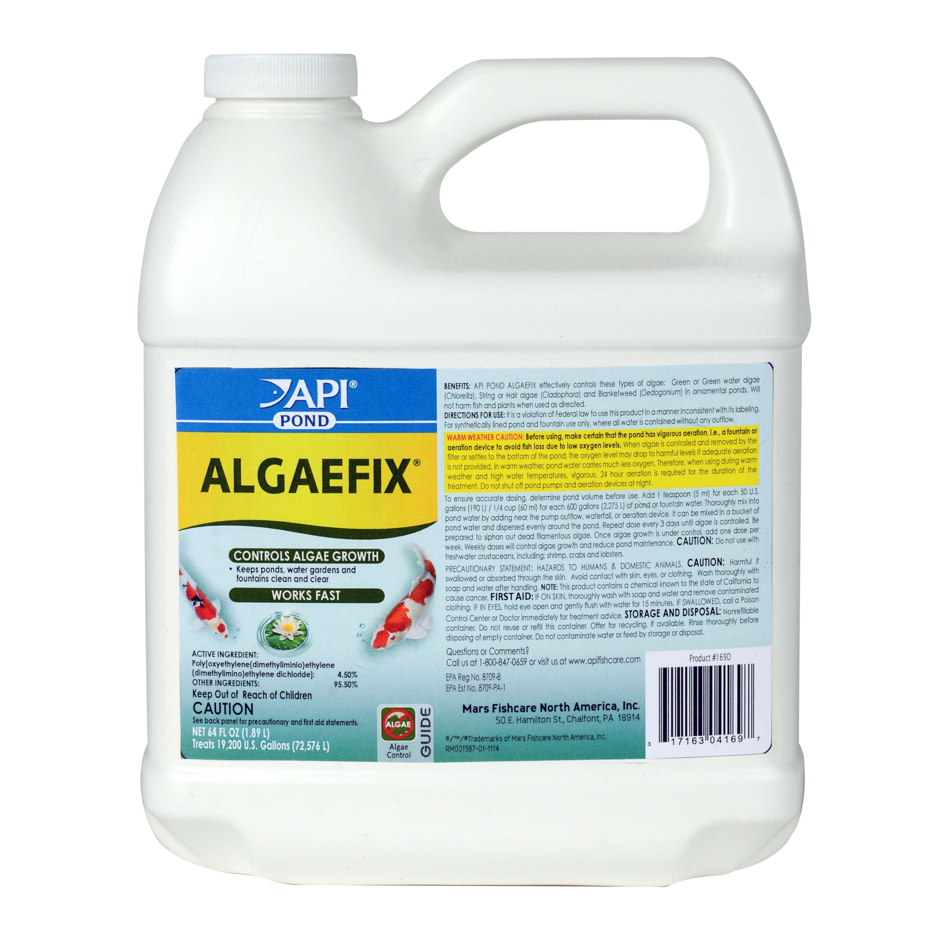 slide 1 of 1, PondCare AlgaeFix, 64 fl oz