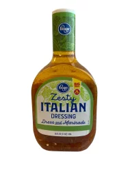 Kroger Fat Free Zesty Italian Salad Dressing