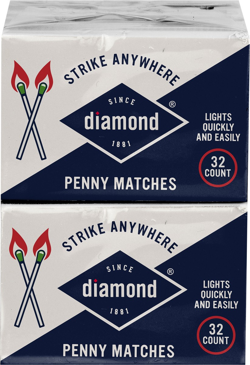 slide 4 of 5, Diamond Strike Anywhere Matches, 10/32 ct