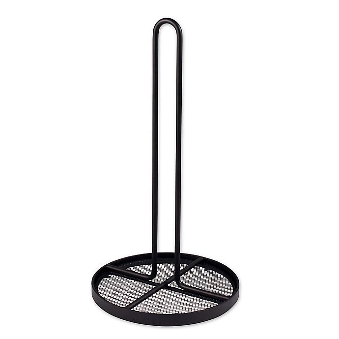 slide 1 of 2, SALT Wire Paper Towel Holder - Black, 1 ct