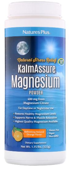 slide 1 of 1, Nature's Plus Kalm-Assure Magnesium Powder, 1.15 lb