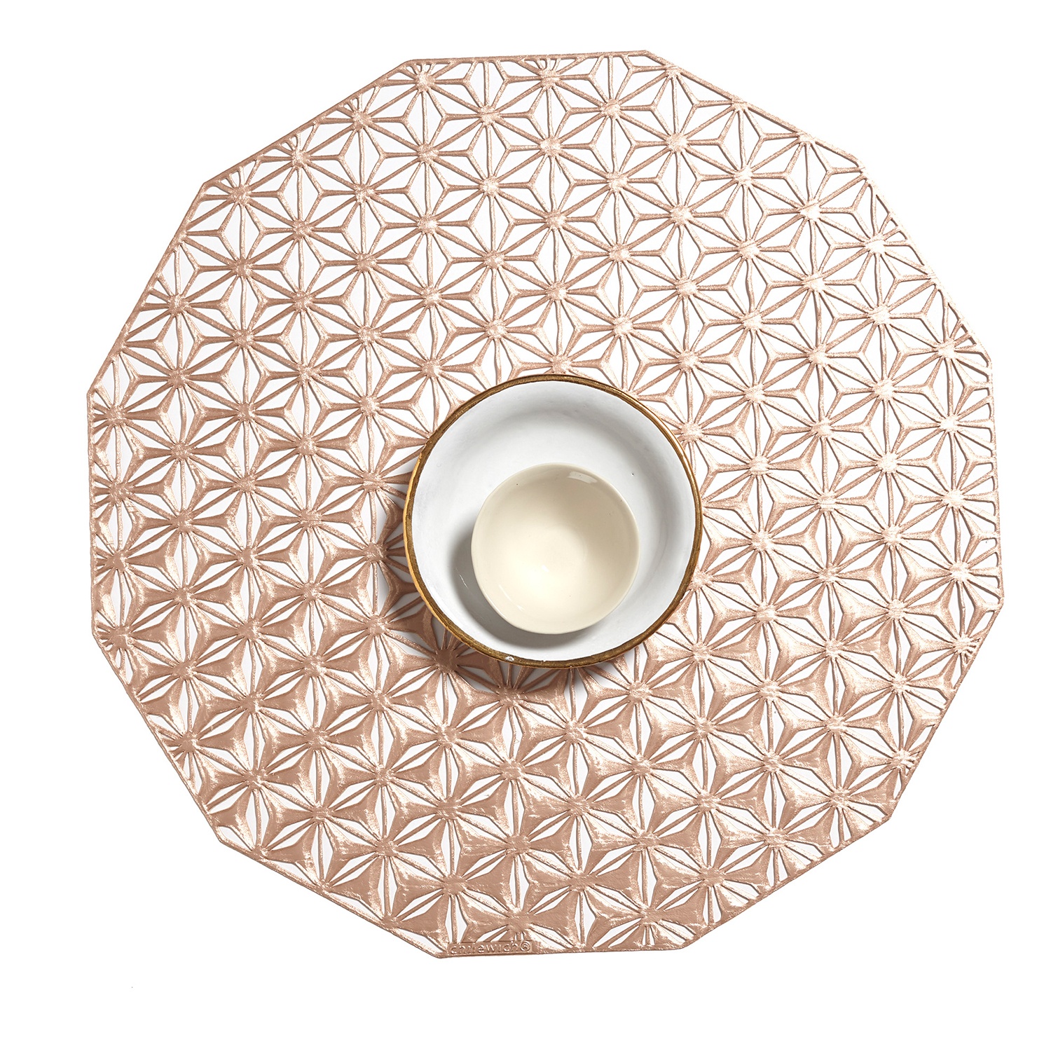 slide 1 of 1, Chilewich Kaleidoscope Placemat, Pink Champagne, 1 ct