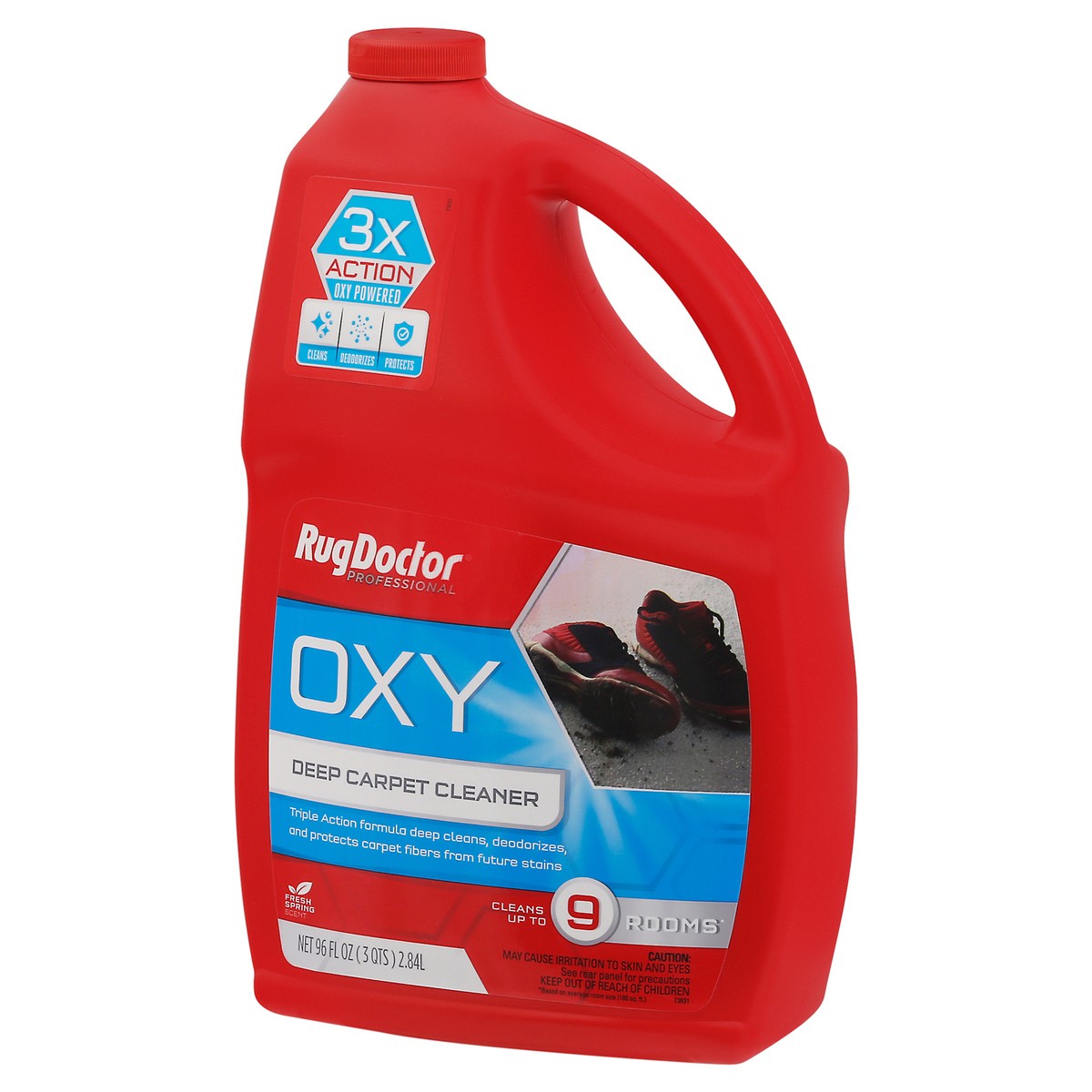 slide 11 of 12, Rug Doctor Professional Fresh Spring Scent Oxy Deep Carpet Cleaner 96 fl oz, 96 fl oz