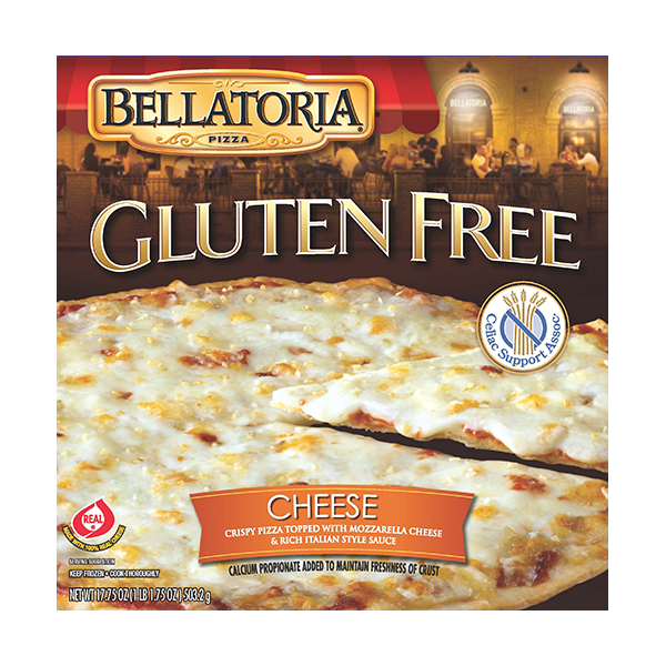 slide 1 of 1, Bellatoria Gluten Free Thin Crust Cheese Pizza 17.75 oz, 17.75 oz