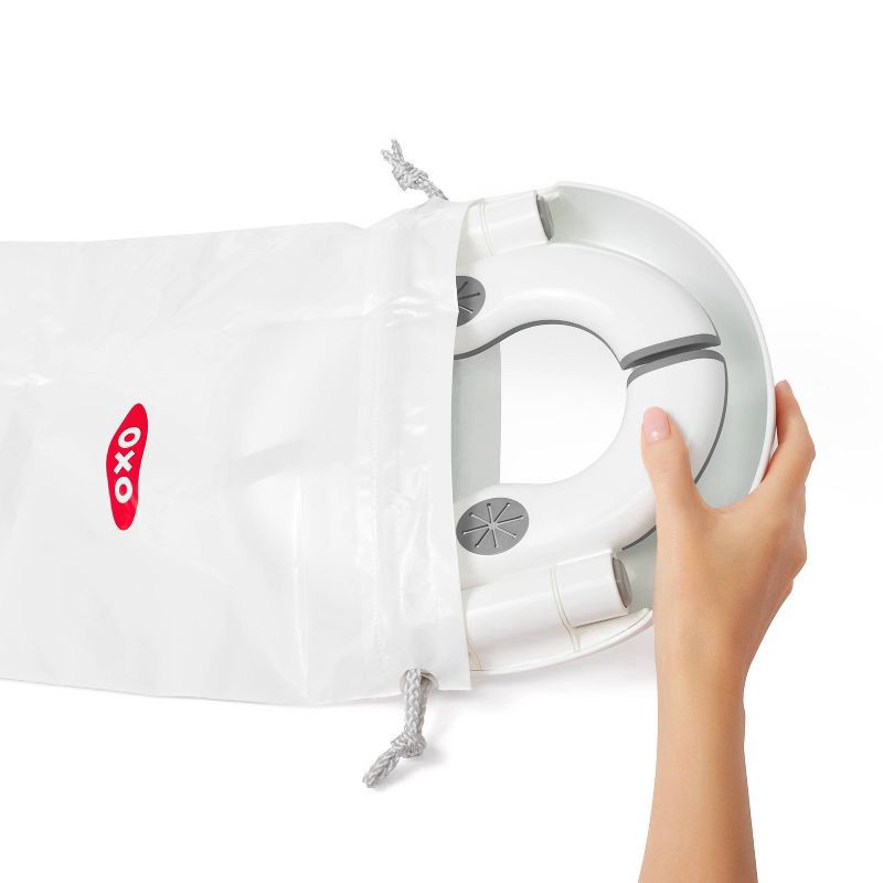 slide 3 of 6, OXO Tot 2-IN-1 Go Potty - Gray, 1 ct