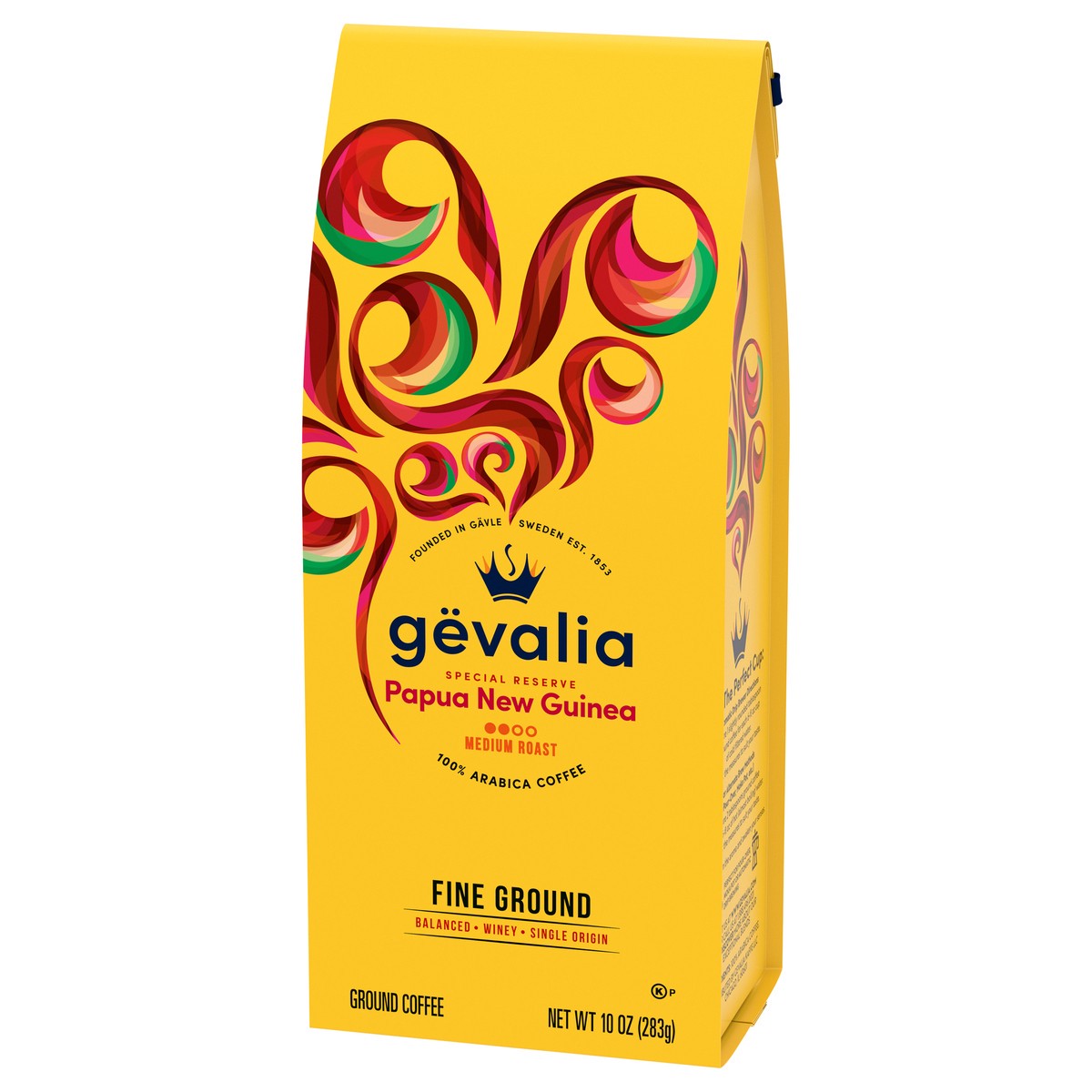 slide 8 of 9, Gevalia Special Reserve Papua New Guinea Single Origin Medium Roast Fine Ground Coffee, 10 oz. Bag, 10 oz