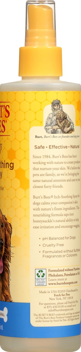 slide 11 of 11, Burt's Bees Burts Bees Soothing Dog Itch Spray Pump, 10 fl oz