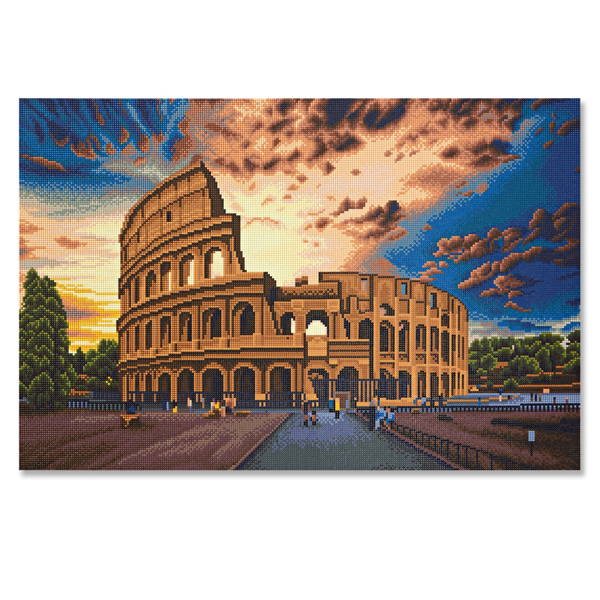 slide 4 of 5, Colosseum Painting Diamond Art Kit By Make Market, 20 in x 30 in