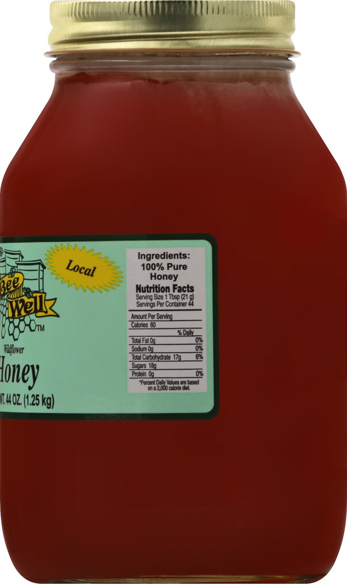 slide 9 of 13, Bee Well Wildflower Honey 44 oz, 44 oz