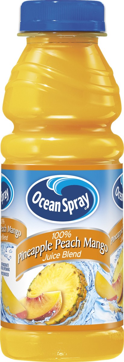 slide 1 of 2, Ocean Spray Pineapple Peach Mango 100% Juice Blend - 15.2 oz, 15.2 oz