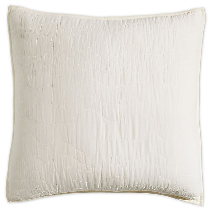 slide 1 of 4, DKNY Cotton Voile European Pillow Sham - Natural, 1 ct