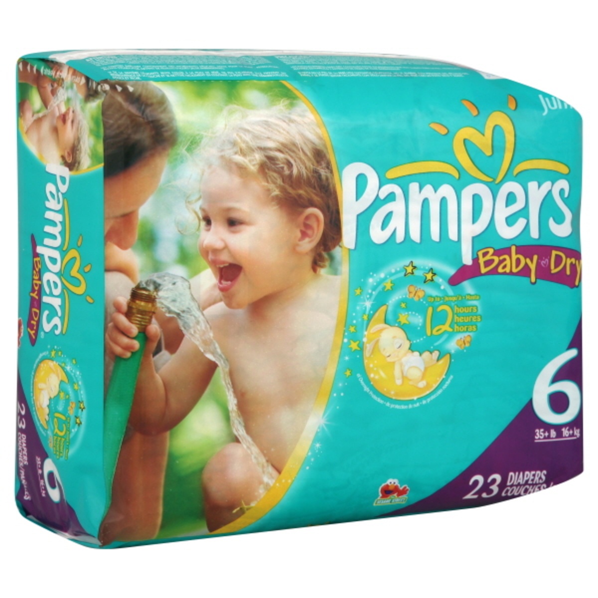 slide 1 of 1, Pampers Diapers , 23 ct