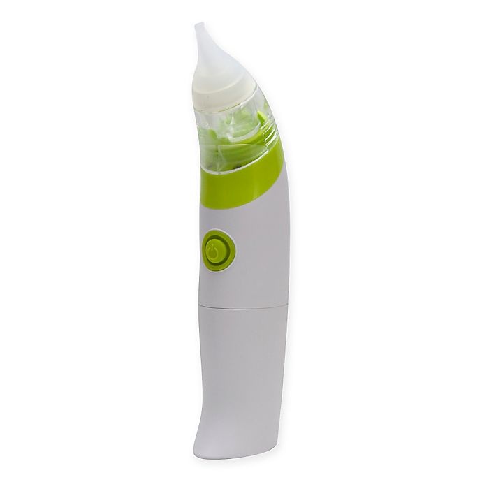 slide 1 of 2, Zoli Breathe Electric Nasal Aspirator Zoli White/Green, 1 ct