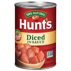 Hunt''s Diced Tomatoes In Sauce 14.5 oz