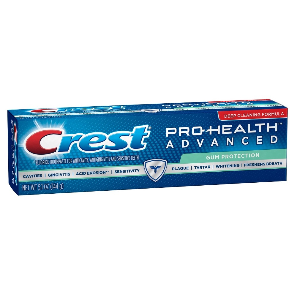 slide 5 of 9, Crest Toothpaste, 5.1 oz