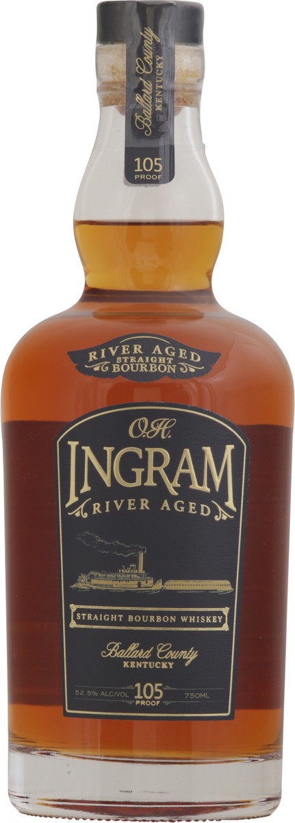 slide 3 of 12, O.H. Ingram Straight Bourbon Whiskey 750 ml, 750 ml