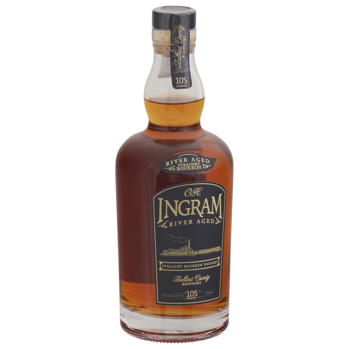 slide 11 of 12, O.H. Ingram Straight Bourbon Whiskey 750 ml, 750 ml
