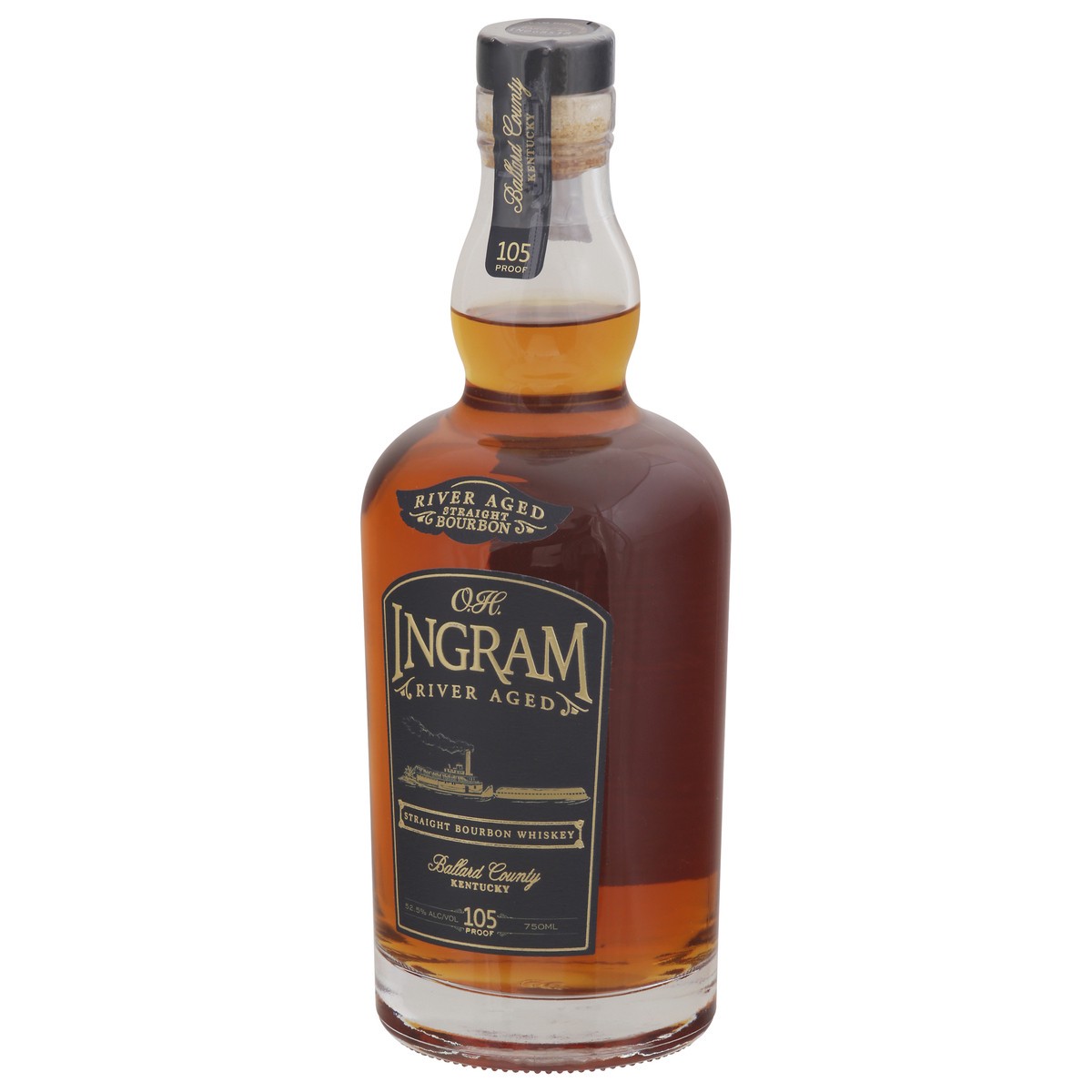 slide 9 of 12, O.H. Ingram Straight Bourbon Whiskey 750 ml, 750 ml