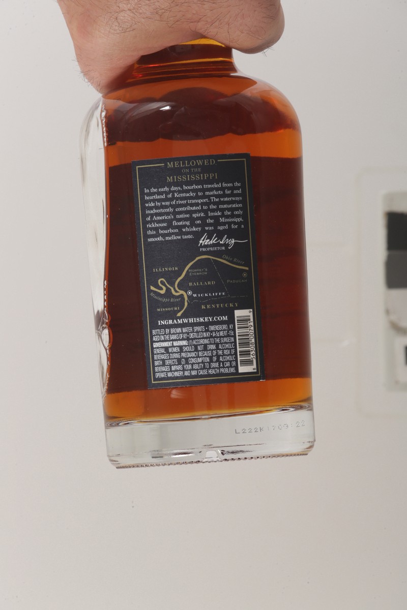 slide 5 of 12, O.H. Ingram Straight Bourbon Whiskey 750 ml, 750 ml