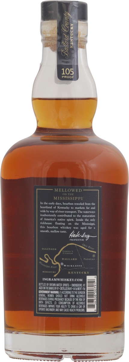 slide 4 of 12, O.H. Ingram Straight Bourbon Whiskey 750 ml, 750 ml