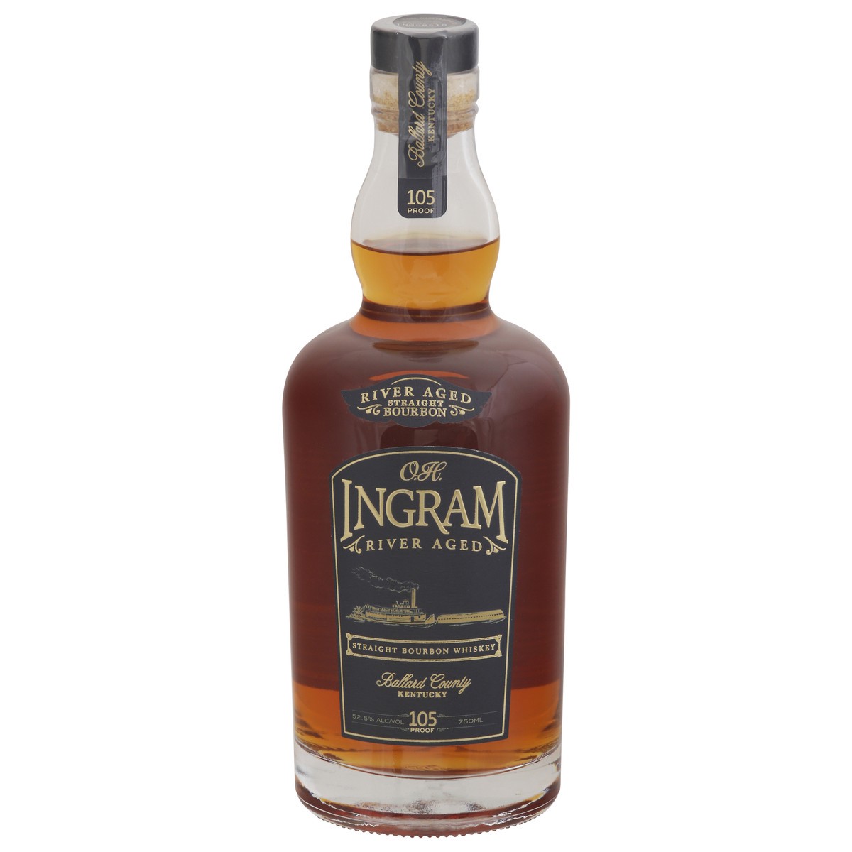 slide 12 of 12, O.H. Ingram Straight Bourbon Whiskey 750 ml, 750 ml