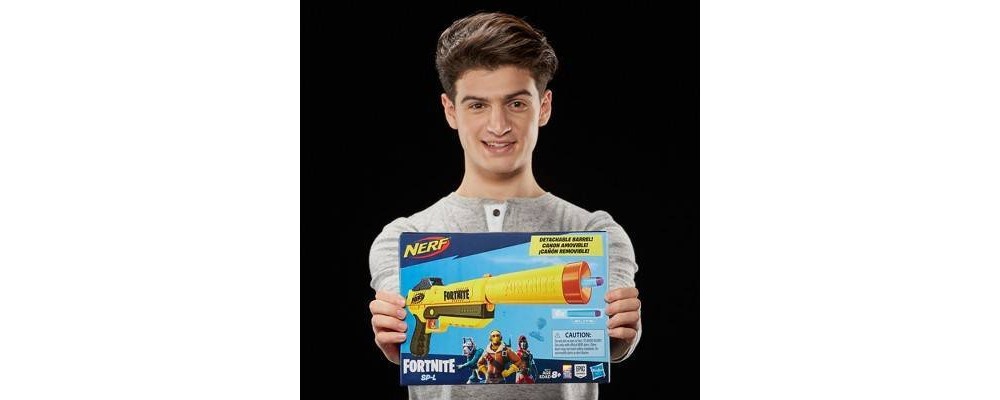 slide 6 of 7, Nerf Fortnite SP-L Elite Dart Blaster With 6 Darts, 1 ct