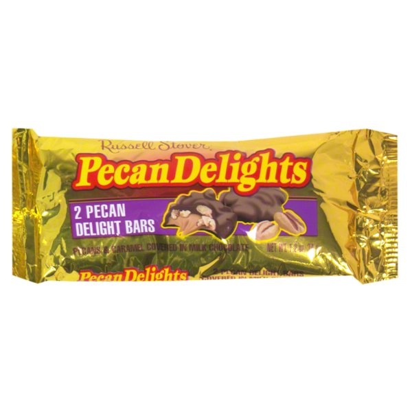 slide 1 of 1, Russell Stover Pecan Delights Bars, 1.2 oz