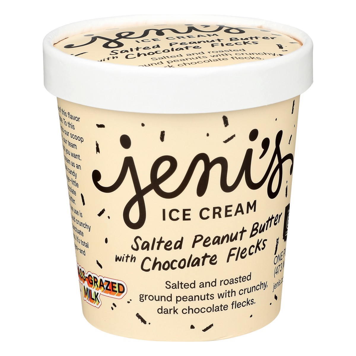 slide 2 of 9, Jeni's Salted Peanut Butter Ice Cream 1 pt, 1 pint