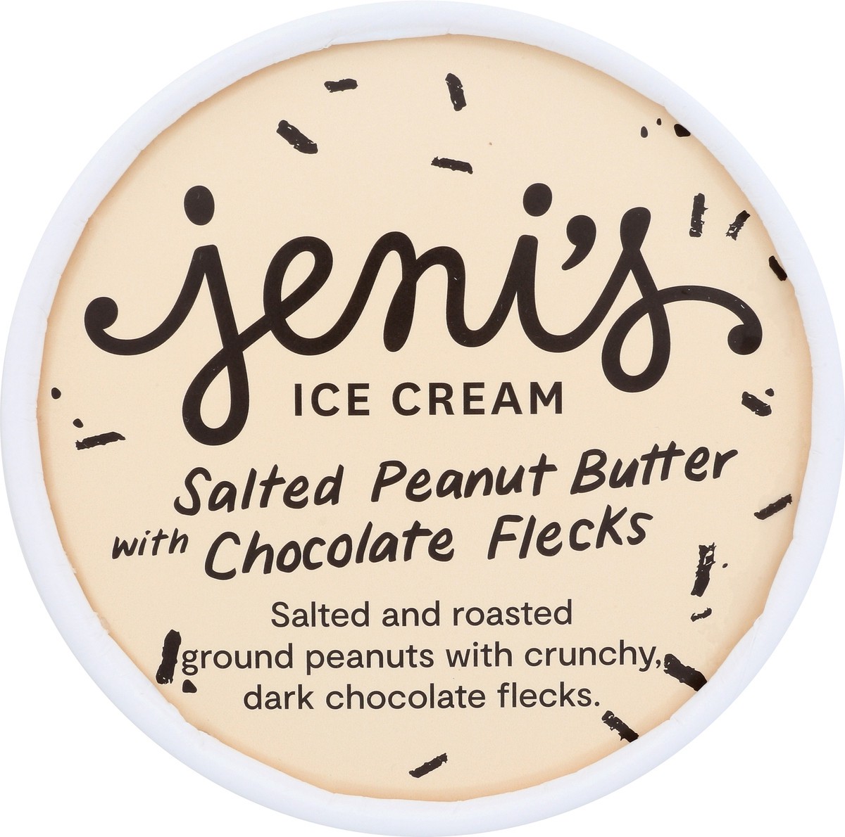 slide 9 of 9, Jeni's Salted Peanut Butter Ice Cream 1 pt, 1 pint
