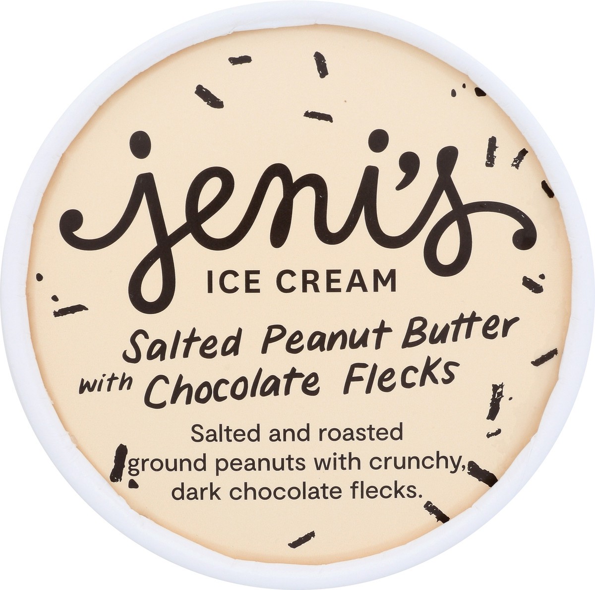 slide 5 of 9, Jeni's Salted Peanut Butter Ice Cream 1 pt, 1 pint