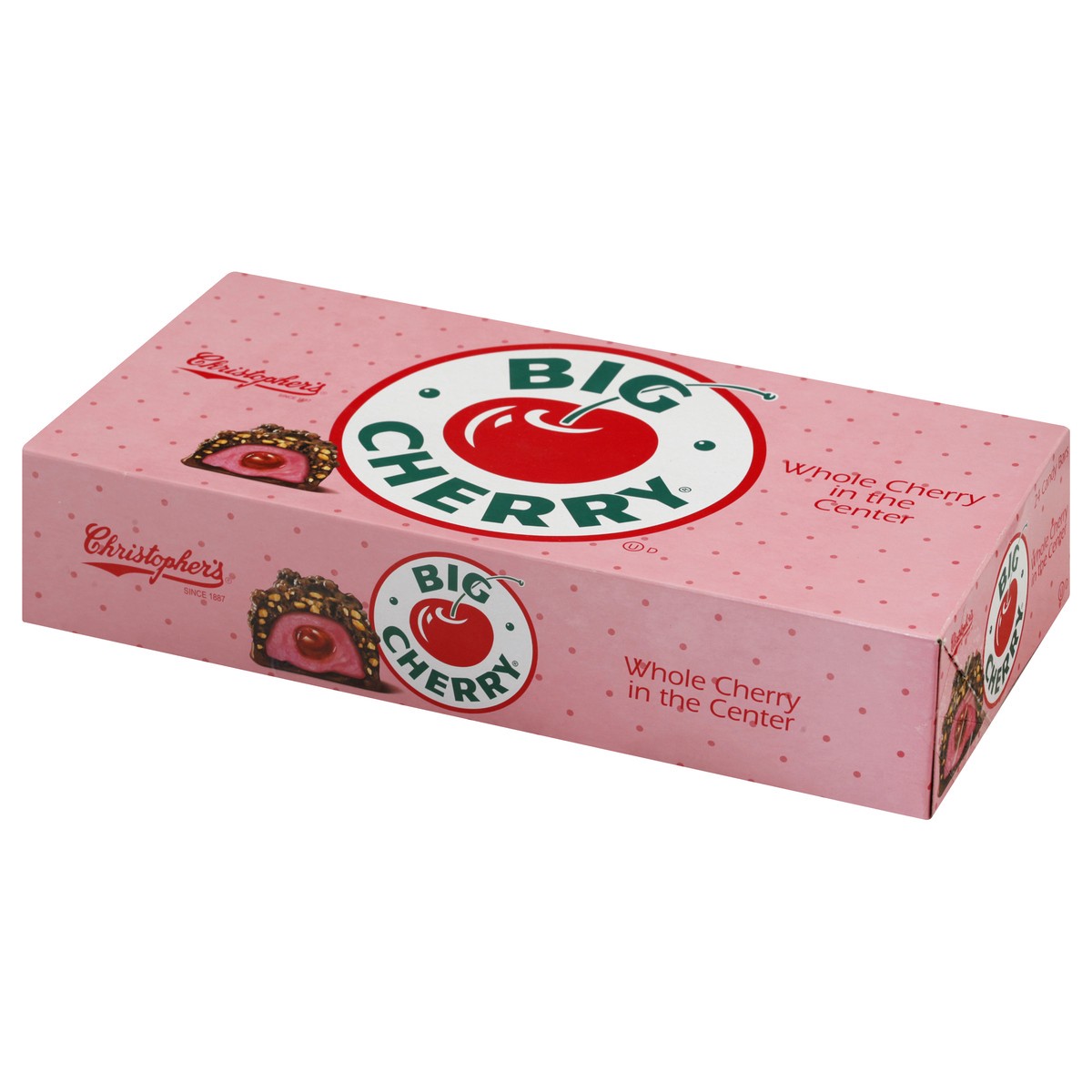 slide 6 of 10, Christopher's Big Cherry Candy Bars 24 ea, 24 ct