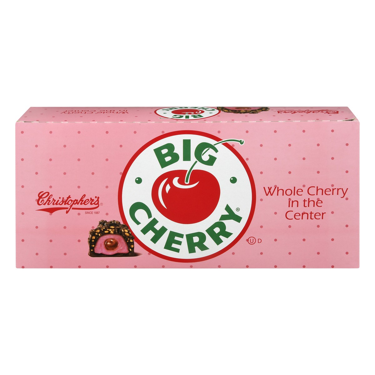 slide 1 of 10, Christopher's Big Cherry Candy Bars 24 ea, 24 ct