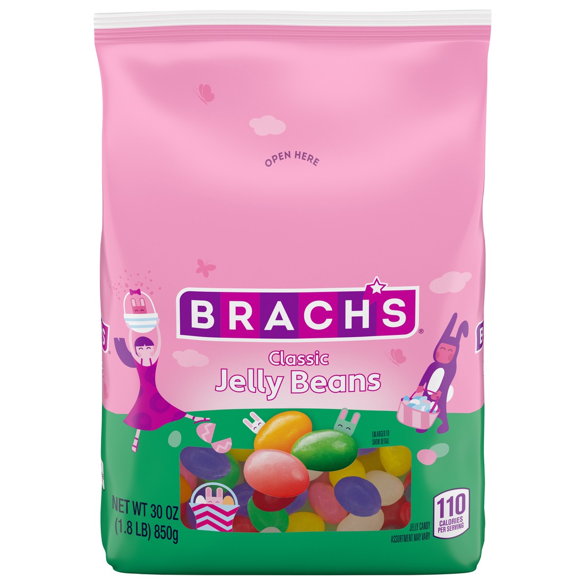 slide 1 of 9, Brach's Jelly Beans Stand Up, 1 ct