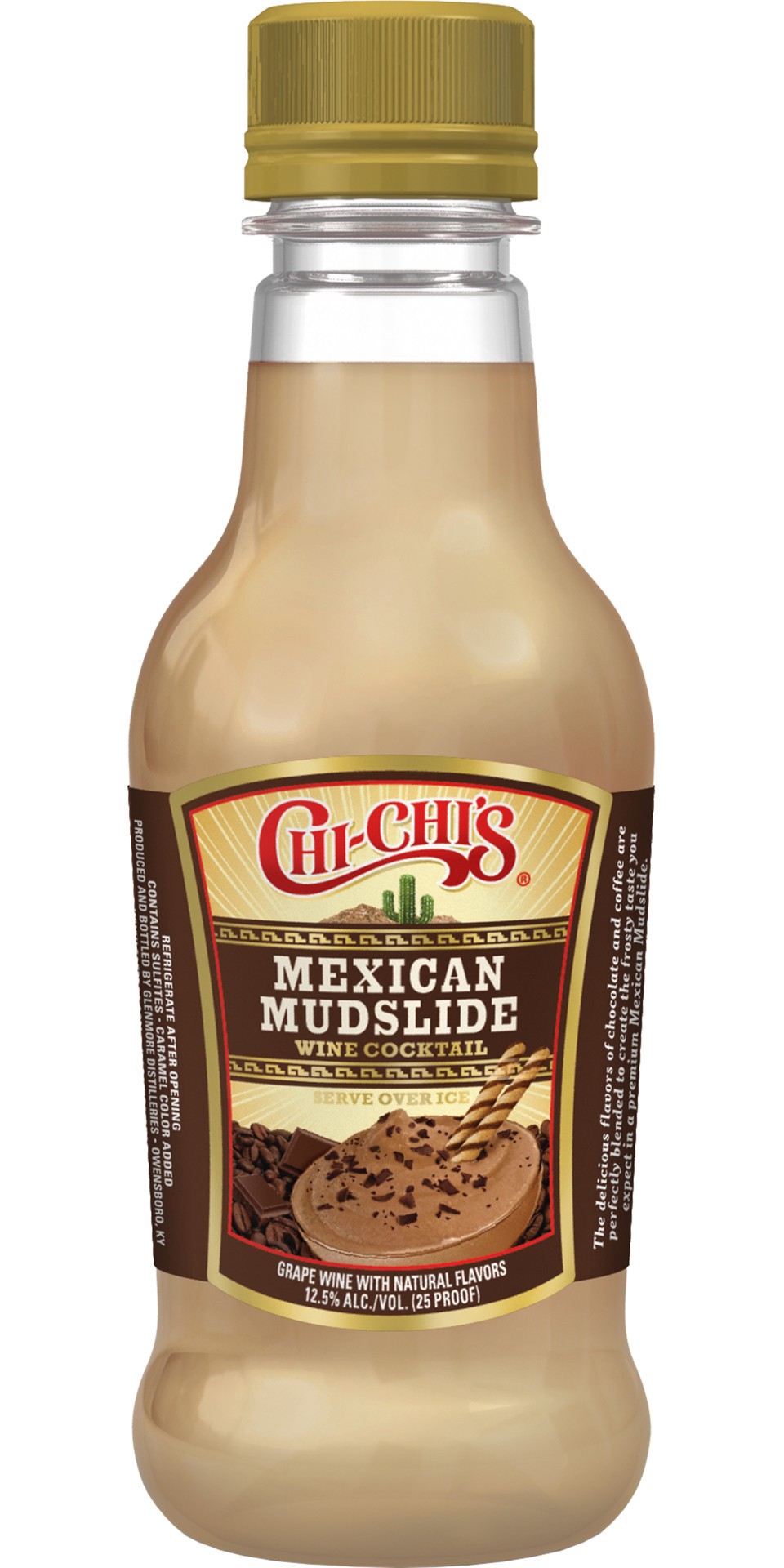 slide 1 of 2, Chi-Chi's Mexican Mudslide Wine Cocktail 187ml 25 Proof, 187 ml