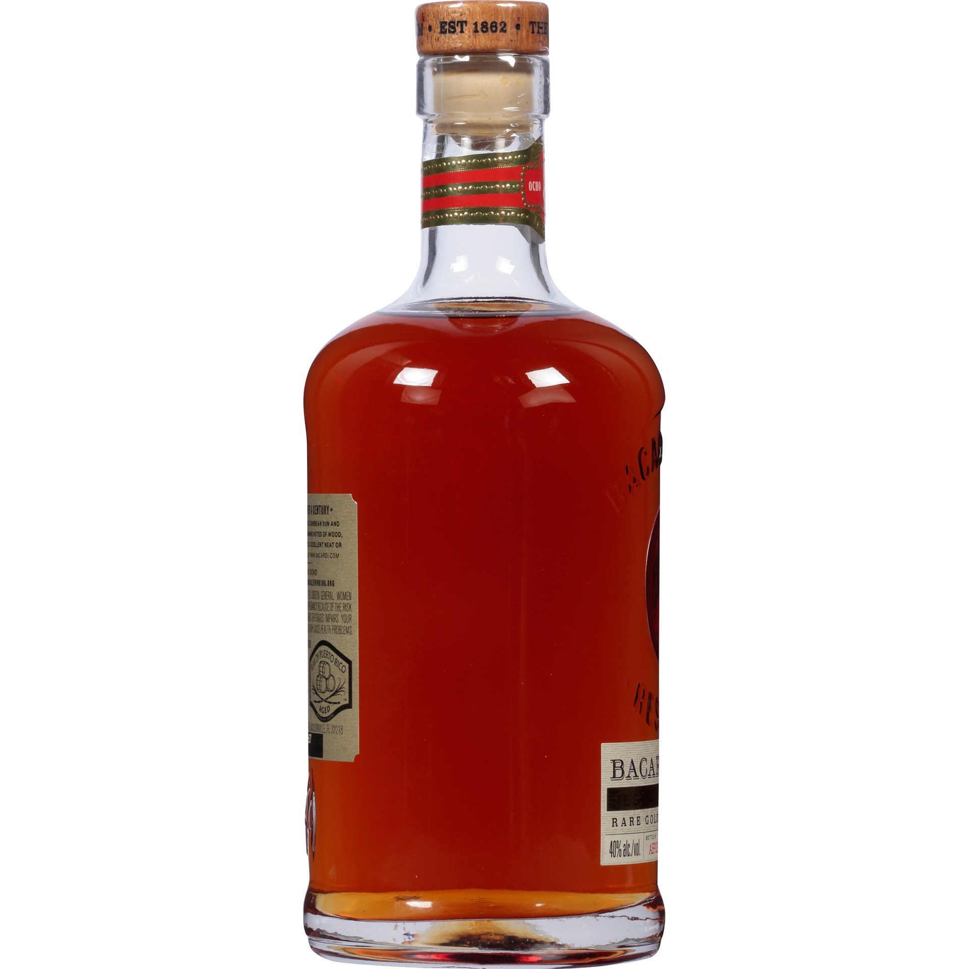slide 6 of 6, Bacardi Bacarid Rum Aged 8 Years, 750 ml