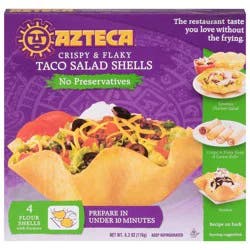 Azteca Salad Shell 4 Count