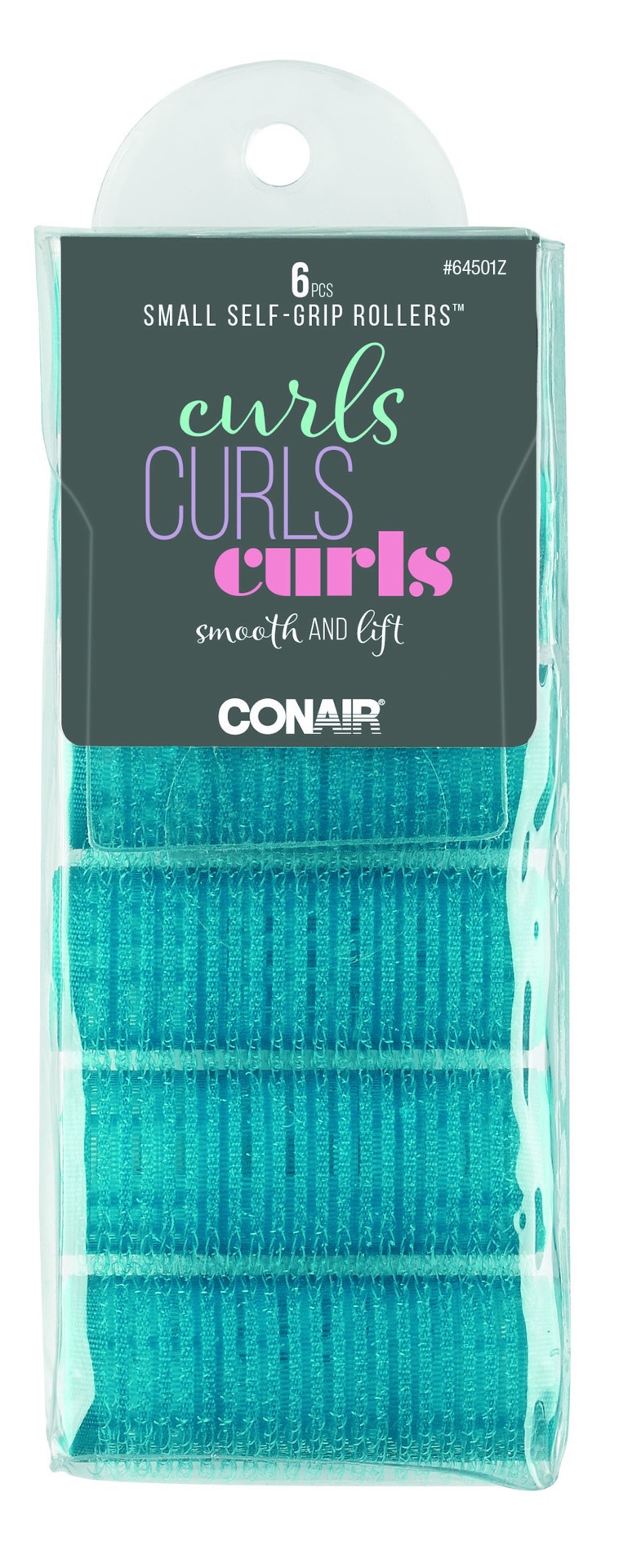 slide 1 of 4, Conair Small Self-Grip Rollers, 1 ct