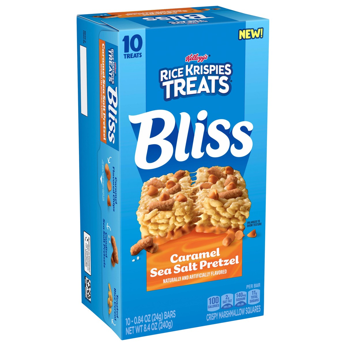 slide 2 of 3, Rice Krispies Treats Bliss Crml Prtz, 10 ct