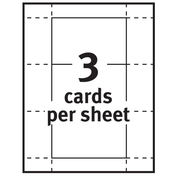 slide 7 of 10, Avery Laser And Inkjet Index Cards, 150 ct; 3 in x 5 in