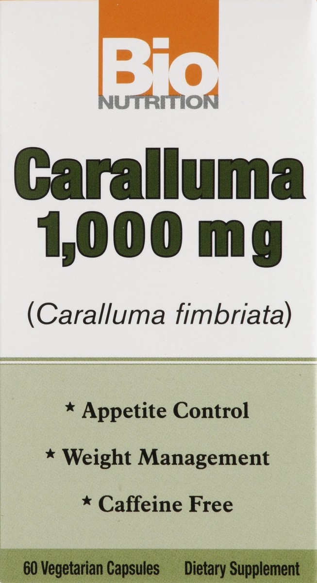 slide 4 of 5, Bio Nutrition Caralluma, 1000 mg, Vegetarian Capsules, 60 ct