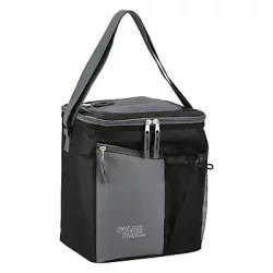 Polar Pack 18 Can Soft Sided Cooler Black Gray