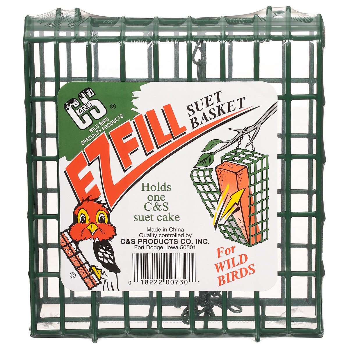 slide 1 of 9, C And S C&S Ez Fill Suet Feeder, 1 ct